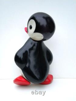 Jouet en CELLULOÏDE PENGUIN soviétique russe des années 1960 en URSS