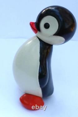 Jouet en CELLULOÏDE PENGUIN soviétique russe des années 1960 en URSS