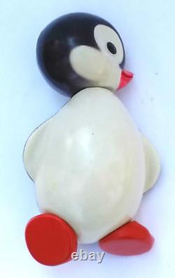 Jouet en CELLULOÏDE PENGUIN soviétique russe des années 1960 en URSS