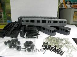 Kit Pour L’assemblage 4 Pcs Soviétique / Russe Subway Wagons Em Type Ho