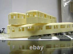 Kit Pour L’assemblage 4 Pcs Soviétique / Russe Subway Wagons Em Type Ho