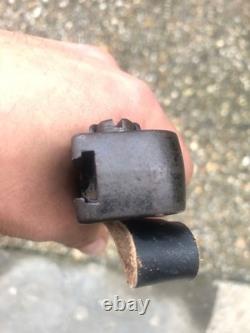 Lame de couteau suspendue en bakélite de la Russie soviétique avec marquage d'Izhevsk