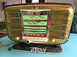 Légende Russe Soviétique Soviétique Tube Vintage Radio -54 Zvezda-54 Étoile Rouge. Rare