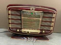 Légende Russie Soviet Urss Radio De Tube Vintage? -54 Zvezda-54 Étoile Rouge. Rare