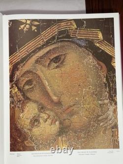 Livre sur la peinture d'icônes russes anciennes M. V. Alpatov URSS soviétique 1974 Livre d'art grand format