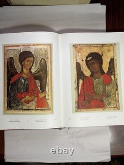 Livre sur la peinture d'icônes russes anciennes M. V. Alpatov URSS soviétique 1974 Livre d'art grand format