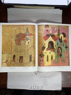Livre sur la peinture d'icônes russes anciennes M. V. Alpatov URSS soviétique 1974 Livre d'art grand format