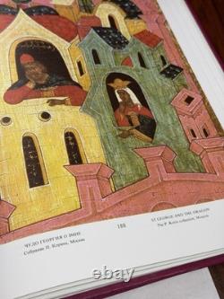 Livre sur la peinture d'icônes russes anciennes M. V. Alpatov URSS soviétique 1974 Livre d'art grand format