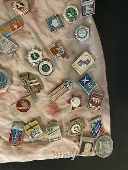 Lot Vintage Russe Médaille D'insigne Militaire Soviétique 3 Pin Lot Urss Cccp