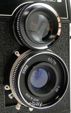 MINT ? 1982 ! LOMO LUBITEL-166B Appareil photo TLR moyen format 6x6 soviétique russe URSS