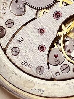 MONTRE DE POCHE MOLNIJA Vintage Soviétique CCCP URSS russe 18 rubis #7578