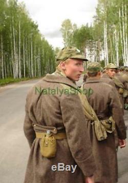 Manteau Armée Soviétique Urss Shinel Veste Militaire Russe Soldat Est Manteau D'hiver