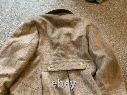 Manteau d'hiver en laine pour officier soviétique russe M1941 de la Seconde Guerre mondiale - Grande taille 3 (42-44r)