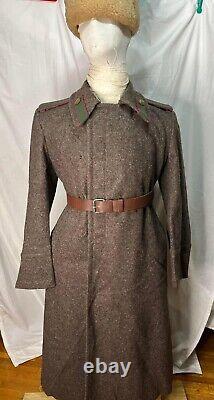 Manteau de l'Armée Rouge soviétique de la Seconde Guerre mondiale (Shinel) M43 Taille 48-4, 50-3