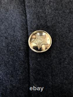 Manteau de pois de la marine soviétique russe de l'URSS de taille L