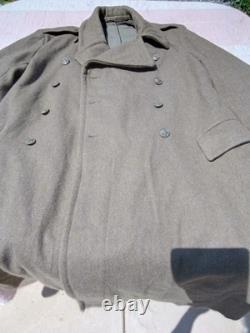 Manteau militaire en laine soviétique yougoslave russe d'origine<br/>
 