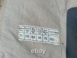 Manteau militaire en laine soviétique yougoslave russe d'origine<br/> 	 