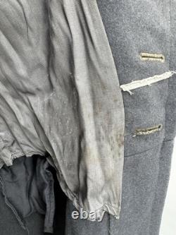 Manteau militaire soviétique russe Shinel grande taille vintage années 1980 S-M