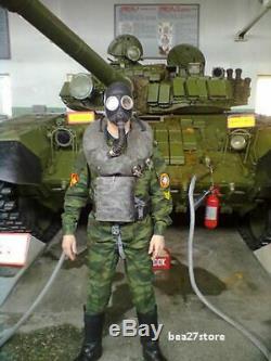 Masque Noir Ip5 Commandants Russe Gaz Recycleur Ip5 Ip5 Fétiche Soviétique Rare