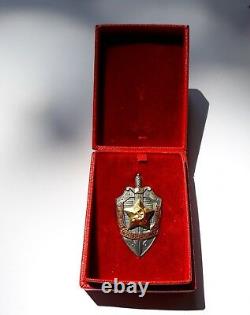 Médaille De L'ordre Soviétique Soviétique Pin Kgb Nkvd Collaborateur D'honneur Insigne Cccp