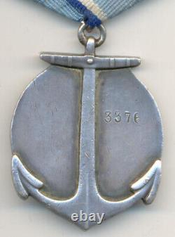 Médaille de l'Ushakov de l'URSS soviétique russe #3376 pour le convoi de Miami