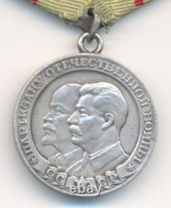 Médaille des Partisans de l'URSS de 1re classe