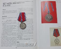 Médaille rare de bravoure dans un incendie soviétique russe CCCP URSS