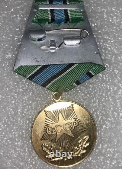 Médaille russe soviétique de l'URSS pour l'exploitation et l'expansion des sous-sols