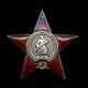 Médaille Soviétique Russe De L'urss De La Seconde Guerre Mondiale Ordre De L'Étoile Rouge N°1260095 C. 1944-1945