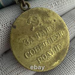 Médaille soviétique russe pour la défense de l'Arctique soviétique