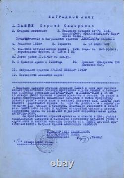 Médailles soviétiques russes URSS Ordre de l'Étoile Rouge Base à vis 1943 Char M3