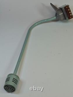 Microphone dynamique vintage USSR russe soviétique pour contrôleurs aériens NIRA