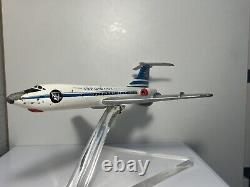 Modèle d'avion en métal de l'avion de ligne TU 134 A de l'Union soviétique, compagnie aérienne russe AEROFLOT URSS