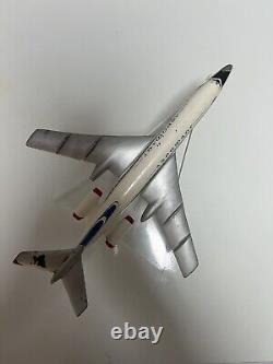 Modèle d'avion en métal de l'avion de ligne TU 134 A de l'Union soviétique, compagnie aérienne russe AEROFLOT URSS