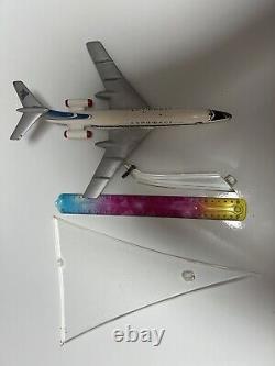 Modèle d'avion en métal de l'avion de ligne TU 134 A de l'Union soviétique, compagnie aérienne russe AEROFLOT URSS