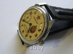 Molnija 3602 Militaire GRU URSS russe soviétique Montre-bracelet Révisée 6225