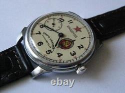 Molnija 3602 Militaire GRU URSS russe soviétique Montre-bracelet Révisée 6225