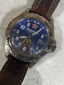 Montre McDonald's Russe Vostok Komandirskie ? URSS Soviétique CCCP 1990