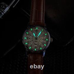 Montre Pobeda Aviateur Mécanique Homme Militaire Rare Vintage 20 Soviétique Russe URSS