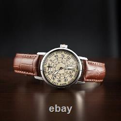 Montre Pobeda Aviateur Mécanique Homme Militaire Rare Vintage 20 Soviétique Russe URSS