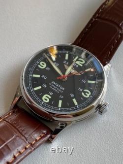 Montre Raketa Aviation mécanique URSS soviétique russe rare pour homme