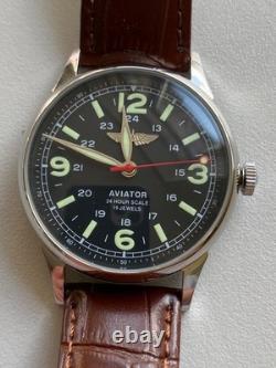 Montre Raketa Aviation mécanique URSS soviétique russe rare pour homme Montre Raketa Aviation mécanique URSS soviétique russe rare pour homme