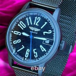 Montre Raketa Mécanique Aviateur Poignet Russe Vintage Soviétique URSS Militaire Pilote