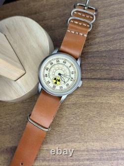 Montre Raketa Radiation Mécanique Militaire Poignet Russe Vintage Soviétique URSS Homme