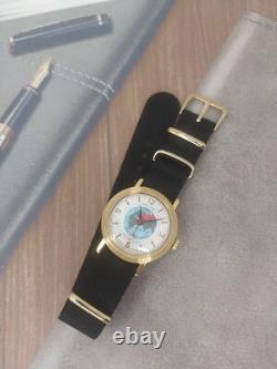 Montre Raketa Sputnik mécanique Kirova soviétique URSS russe homme militaire RARE