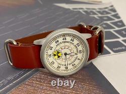 Montre Raketa Vintage Mécanique Radiation Militaire Poignet Russe Soviétique URSS Homme