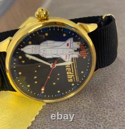 Montre Raketa Vintage Mécanique Spoutnik Buran URSS Russe Poignet Soviétique Homme