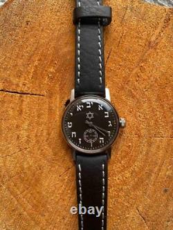 Montre Vintage David Star Mécanique Judaïsme Hébreu URSS Juif Russe Pobeda