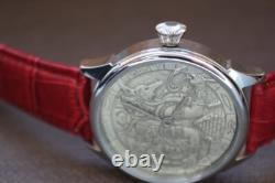 Montre Vintage Mécanique Maçonnique Bracelet Homme Molniya Russe Soviétique URSS
