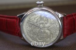 Montre Vintage Mécanique Maçonnique Bracelet Homme Molniya Russe Soviétique URSS